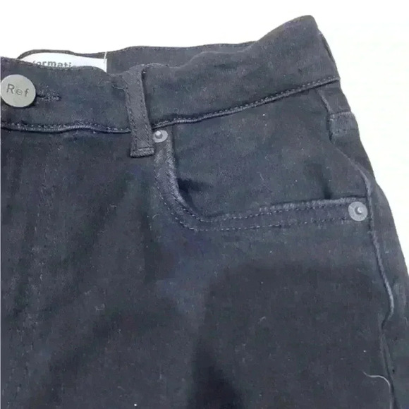 Reformation Black “high and‎ skinny” Jean in faded black destroyed Size 27 - Picture 6 of 16